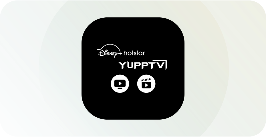 Indian streaming service logos